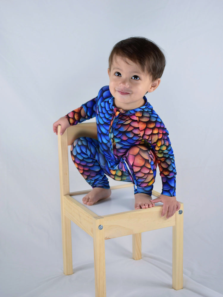 Fynn the Dragon Convertible Pajama [Pre-Launch Sample]