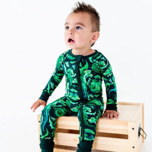Hydra the Dragon Convertible Baby Pajama