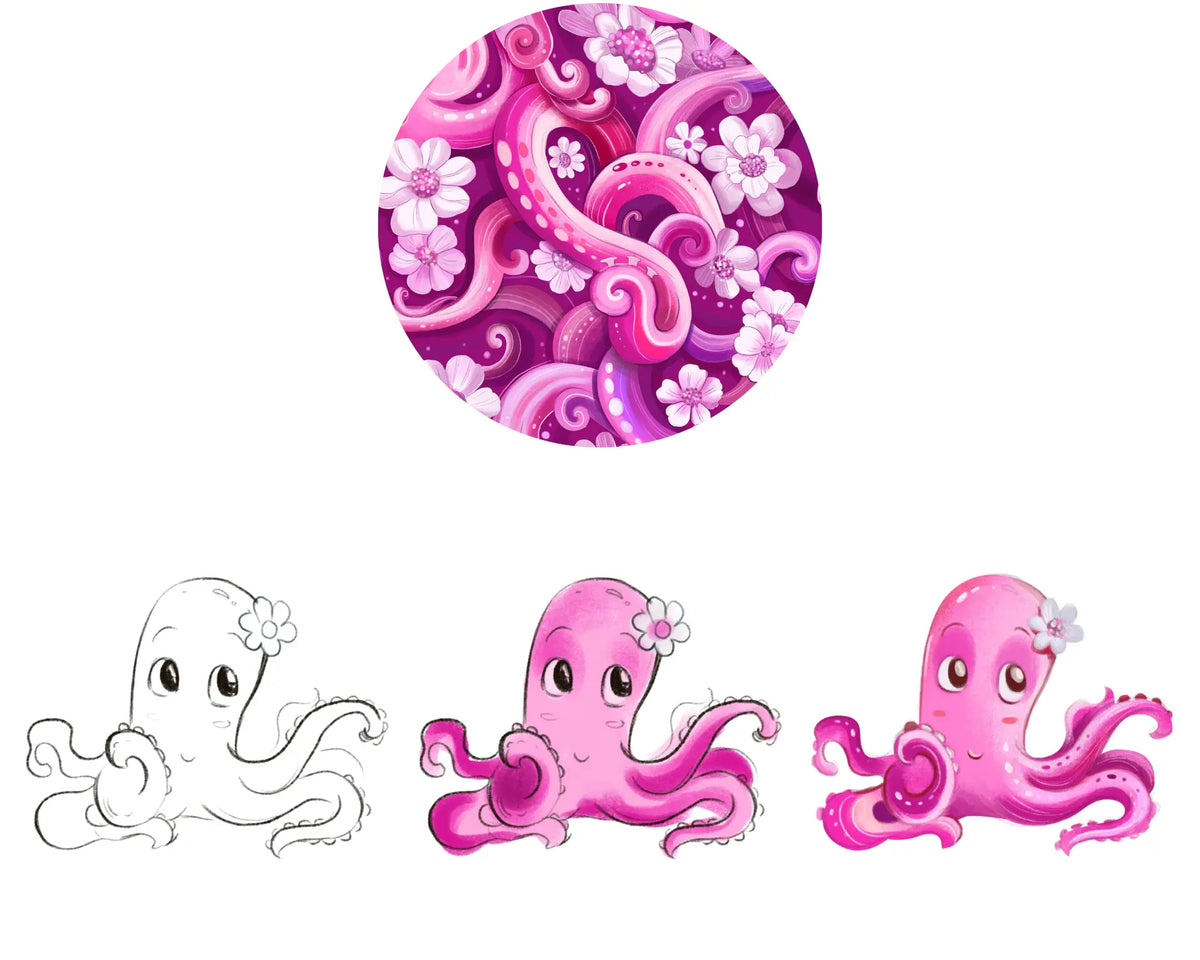 Inky the Octopus Pajama Set