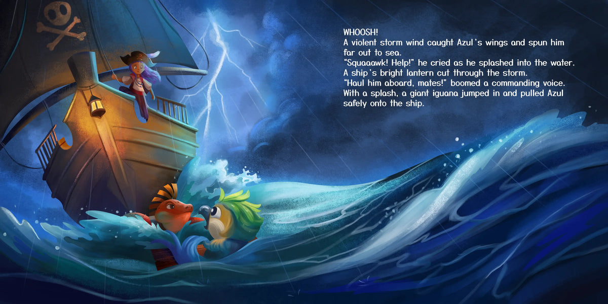 Pages 3 and 4 of The Island Adventures
