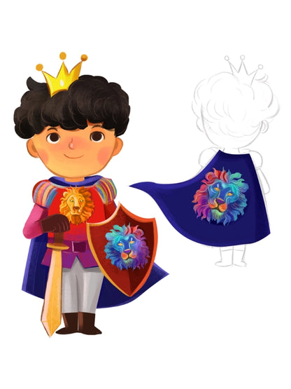 Prince Leon Two-Piece Pajama Set