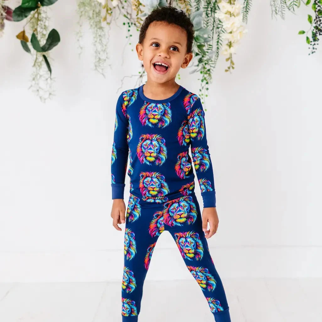 Lion Bamboo Kids Pajama Set 10