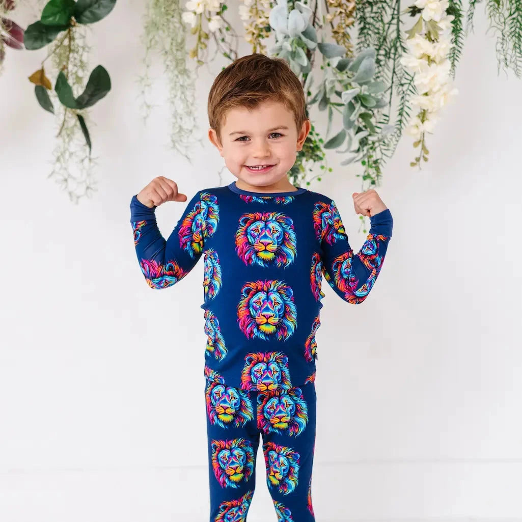 Lion Bamboo Kids Pajama Set 5