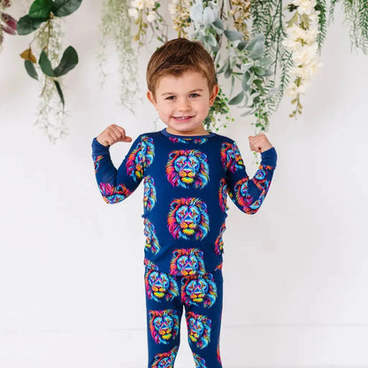 Prince Leon Two-Piece Pajama Set