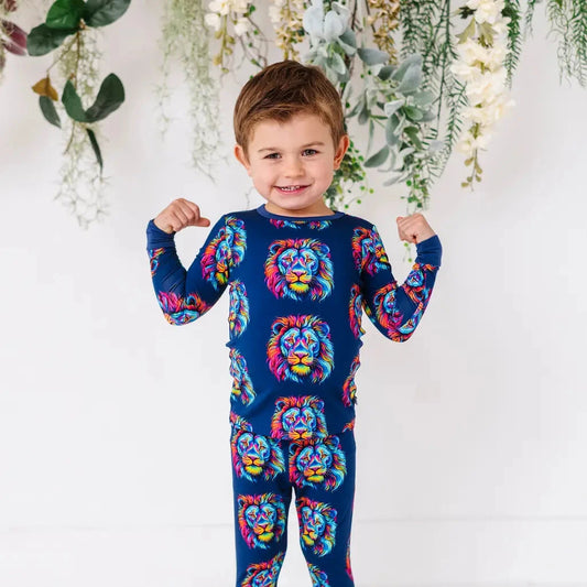 Lion Bamboo Kids Pajama Set 5