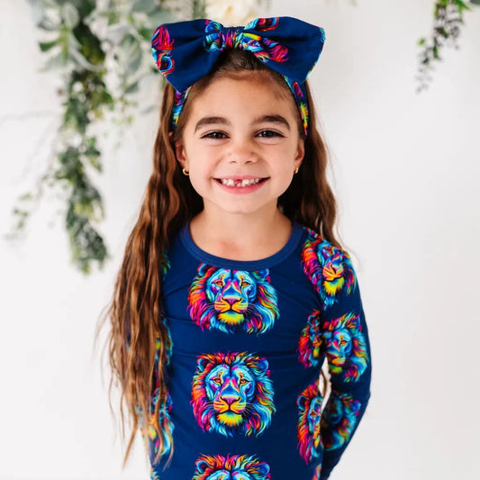 Lion Bamboo Pajama Set Kids Toddler 7