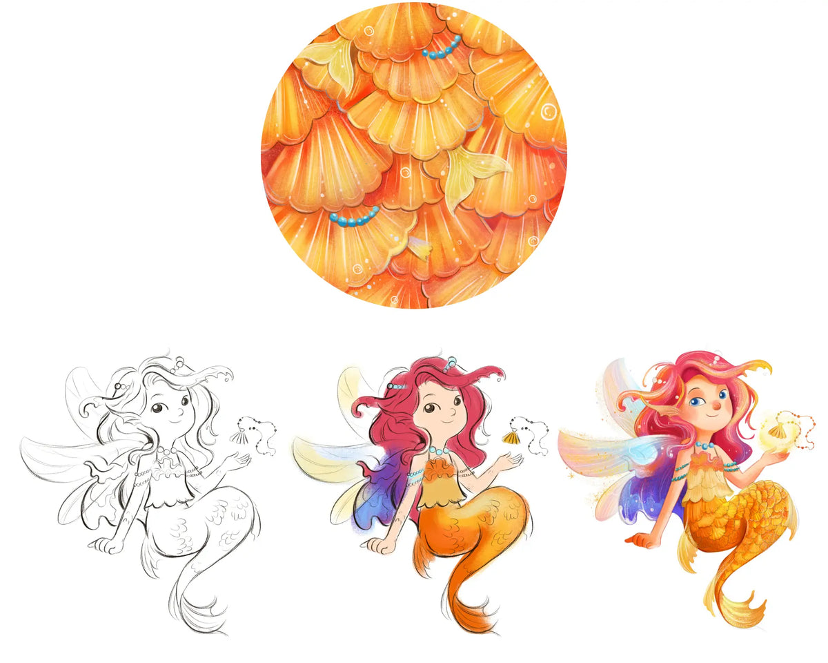 Lira the Sea Fairy Bowtiful Headband