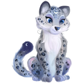 Luna the Snow Leopard Women's Pajama Pants