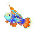 Kai the Mandarin Fish Men's Pajama Pants