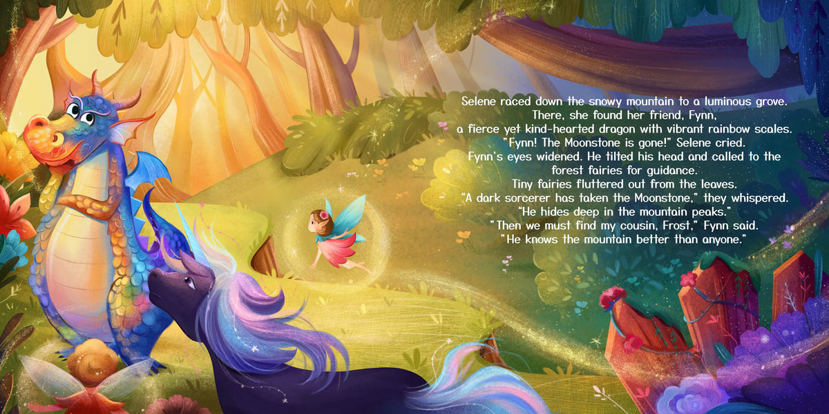 Pages 5 and 6 of The Lost Moonstone