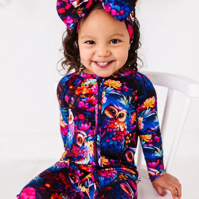 Oliver the Owl Convertible Baby Pajama