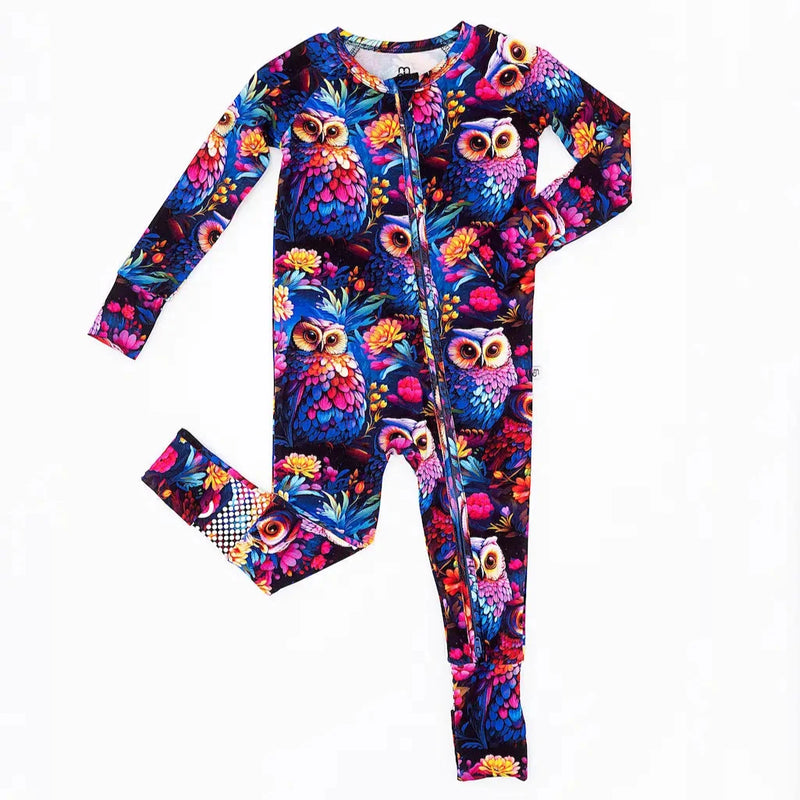 Oliver the Owl Convertible Baby Pajama