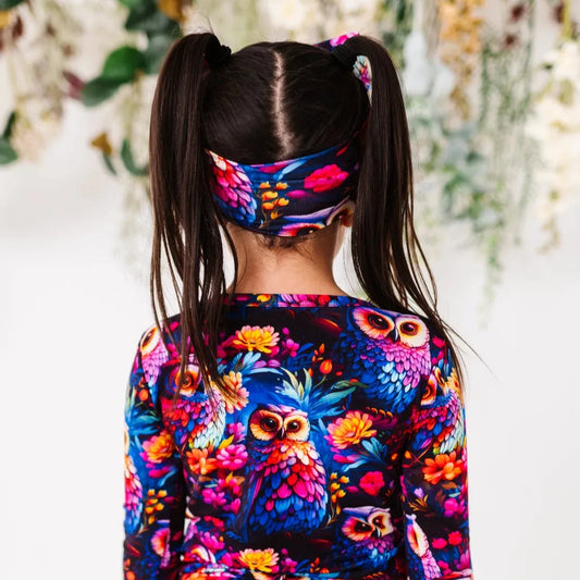 Owl Bamboo Kids Pajama Set 7