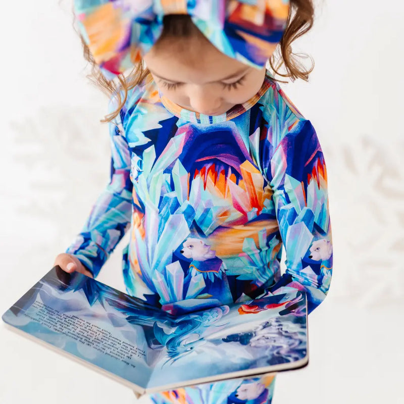 Illustration of a boy on a sandy beach with text overlay