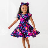 Princess Flora Flutter Twirl Dress