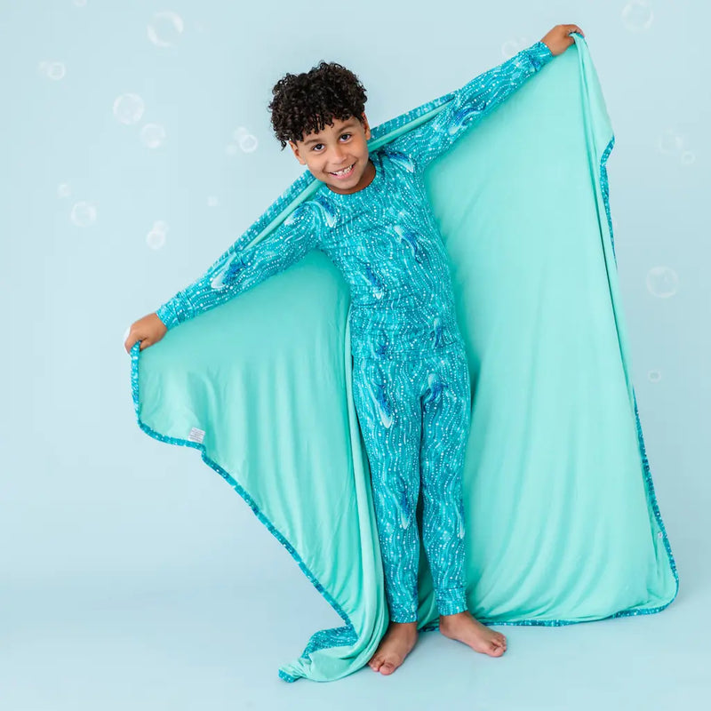 Kai the Whale Shark Blanket