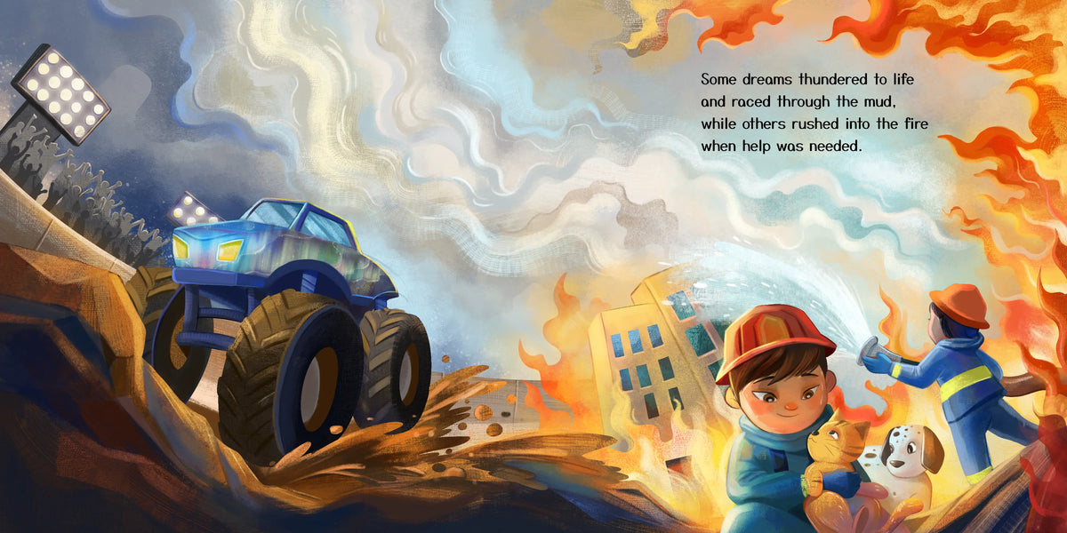 Pages 5 and 6 of When I Grow Up