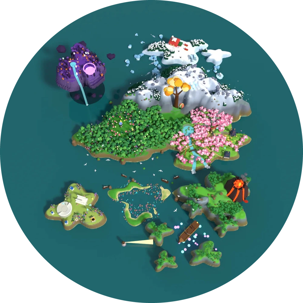 Dreambly World map