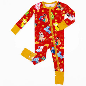 Zodiac Parade Convertible Baby Pajama
